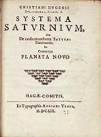 Systema Saturnium de Christian Huygens