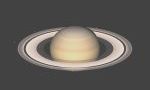Saturne en juin 1666, reconstitué par Célestia