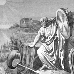 Archimède et son miroir