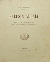 le livre de Xavier Guichard eleusis
