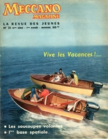 toles et boulons sur la couverture d'avril 1951 Aimé Michel